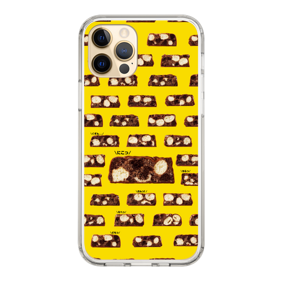 スリムプロテクションケース［ ブラックサンダー - 断面 - 総柄 ］