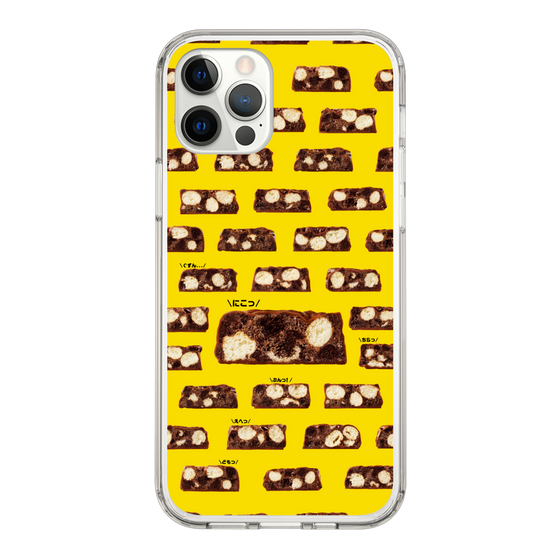 スリムプロテクションケース［ ブラックサンダー - 断面 - 総柄 ］