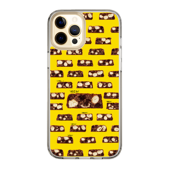 スリムプロテクションケース［ ブラックサンダー - 断面 - 総柄 ］