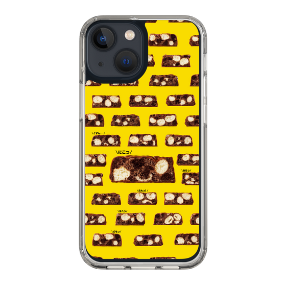 スリムプロテクションケース［ ブラックサンダー - 断面 - 総柄 ］