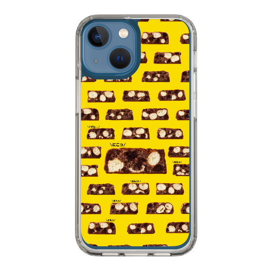 スリムプロテクションケース［ ブラックサンダー - 断面 - 総柄 ］