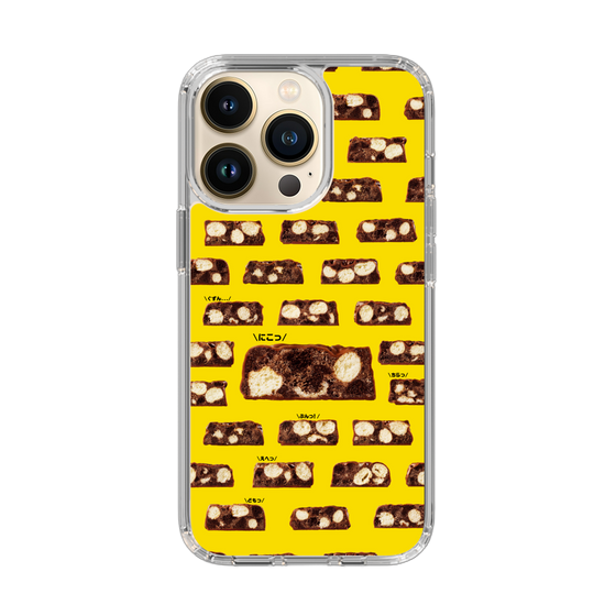 スリムプロテクションケース［ ブラックサンダー - 断面 - 総柄 ］