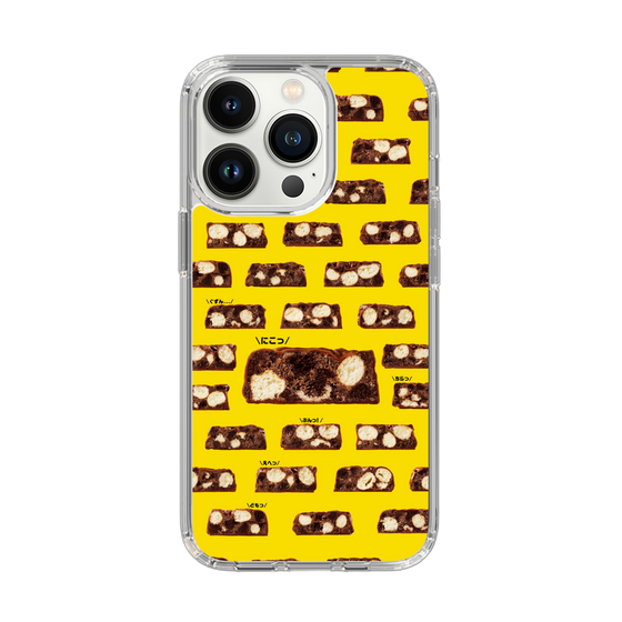 スリムプロテクションケース［ ブラックサンダー - 断面 - 総柄 ］