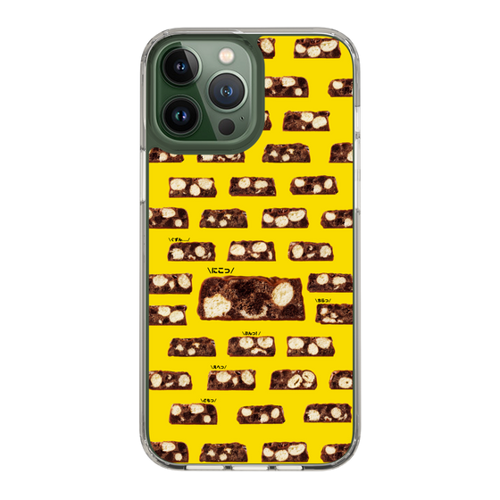 スリムプロテクションケース［ ブラックサンダー - 断面 - 総柄 ］