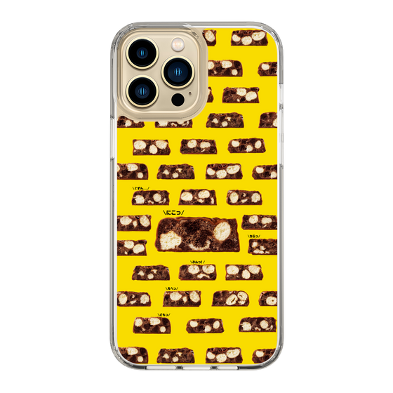 スリムプロテクションケース［ ブラックサンダー - 断面 - 総柄 ］