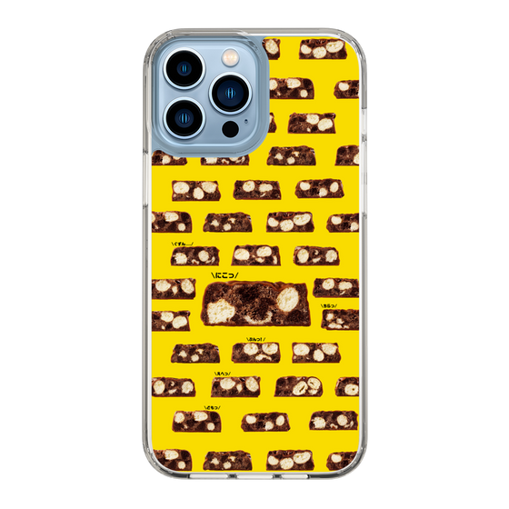 スリムプロテクションケース［ ブラックサンダー - 断面 - 総柄 ］