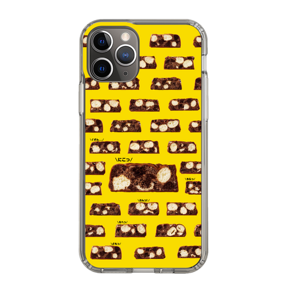 スリムプロテクションケース［ ブラックサンダー - 断面 - 総柄 ］