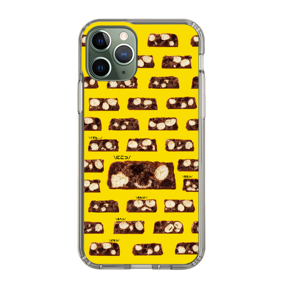 スリムプロテクションケース［ ブラックサンダー - 断面 - 総柄 ］