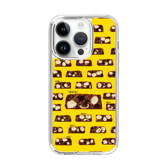 スリムプロテクションケース［ ブラックサンダー - 断面 - 総柄 ］