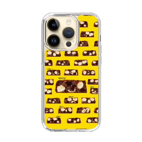 スリムプロテクションケース［ ブラックサンダー - 断面 - 総柄 ］