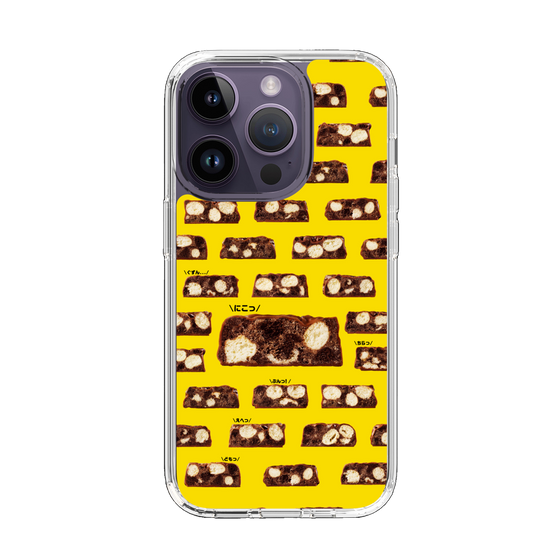 スリムプロテクションケース［ ブラックサンダー - 断面 - 総柄 ］