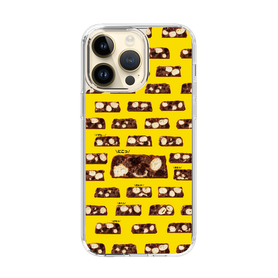 スリムプロテクションケース［ ブラックサンダー - 断面 - 総柄 ］