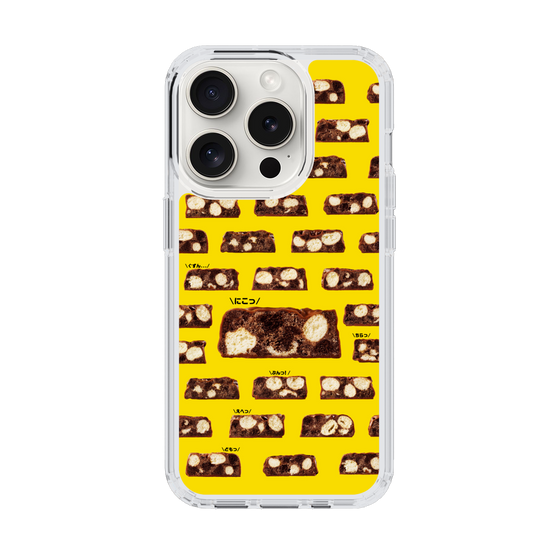 スリムプロテクションケース［ ブラックサンダー - 断面 - 総柄 ］