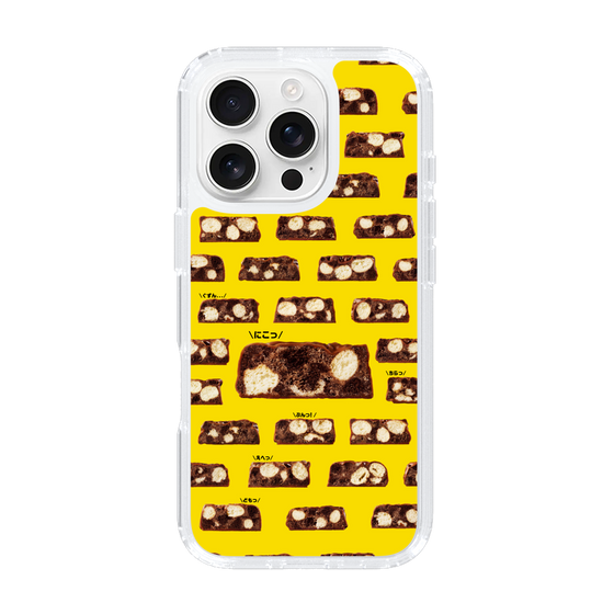 スリムプロテクションケース［ ブラックサンダー - 断面 - 総柄 ］