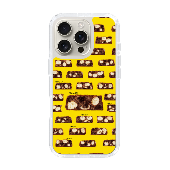 スリムプロテクションケース［ ブラックサンダー - 断面 - 総柄 ］