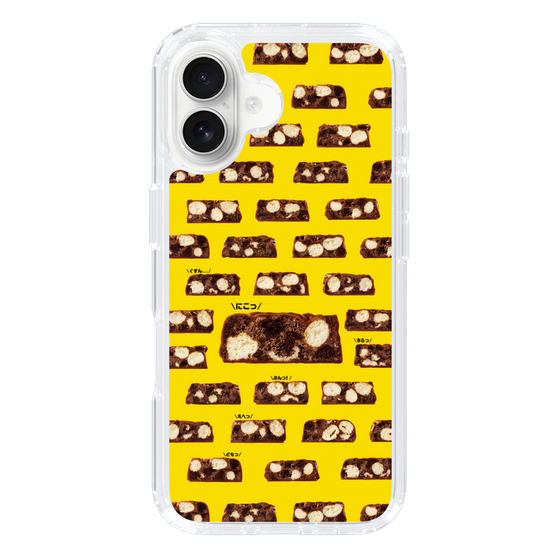 スリムプロテクションケース［ ブラックサンダー - 断面 - 総柄 ］