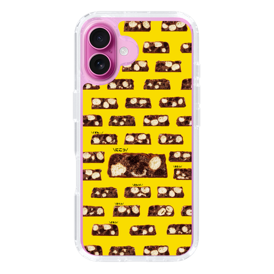 スリムプロテクションケース［ ブラックサンダー - 断面 - 総柄 ］