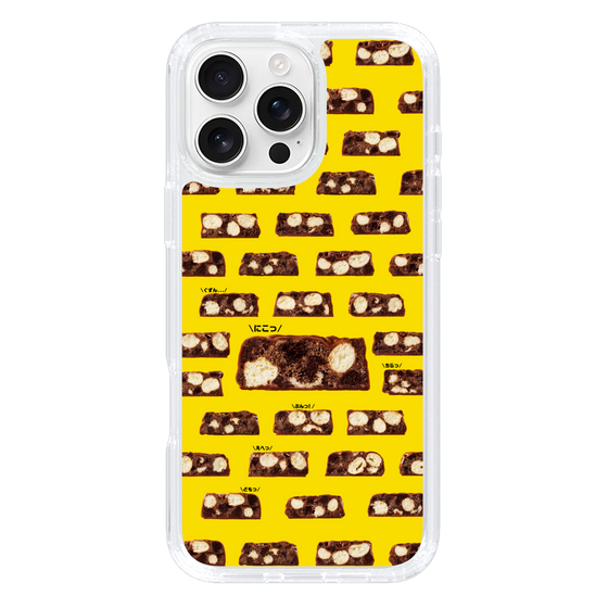 スリムプロテクションケース［ ブラックサンダー - 断面 - 総柄 ］