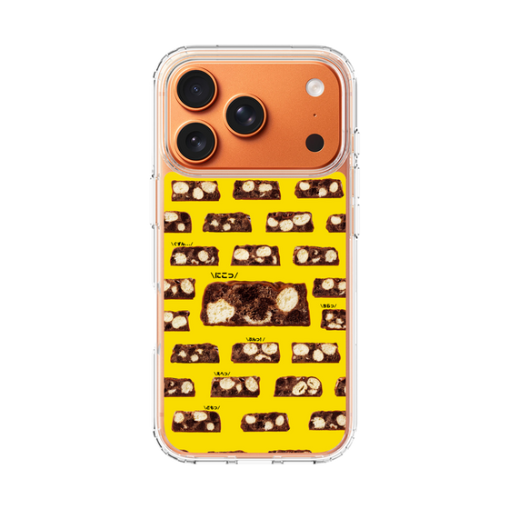 スリムプロテクションケース［ ブラックサンダー - 断面 - 総柄 ］