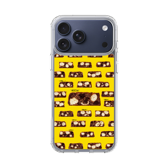 スリムプロテクションケース［ ブラックサンダー - 断面 - 総柄 ］