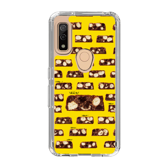 スリムプロテクションケース［ ブラックサンダー - 断面 - 総柄 ］