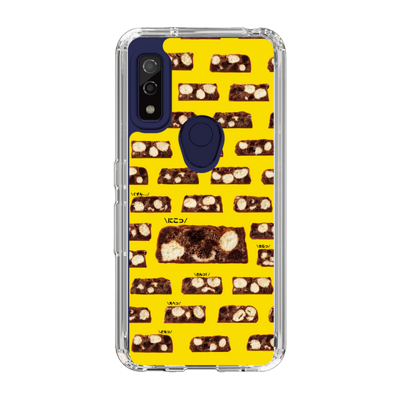 スリムプロテクションケース［ ブラックサンダー - 断面 - 総柄 ］