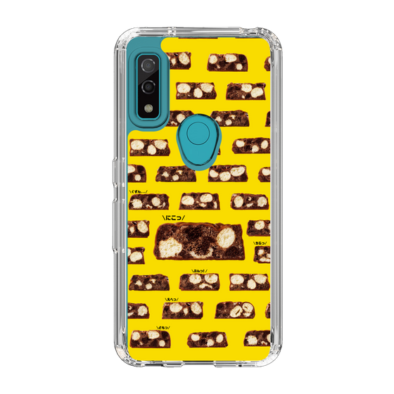 スリムプロテクションケース［ ブラックサンダー - 断面 - 総柄 ］