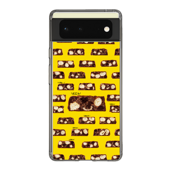 スリムプロテクションケース［ ブラックサンダー - 断面 - 総柄 ］