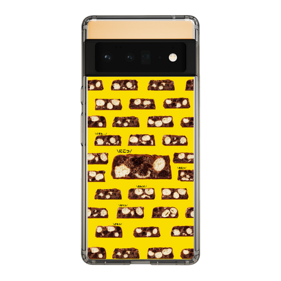 スリムプロテクションケース［ ブラックサンダー - 断面 - 総柄 ］