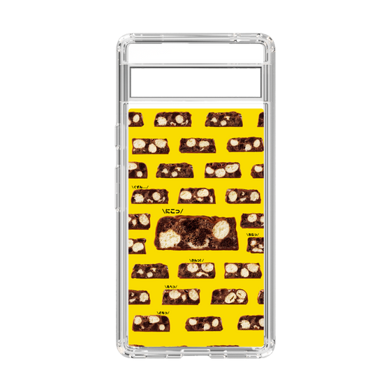 スリムプロテクションケース［ ブラックサンダー - 断面 - 総柄 ］