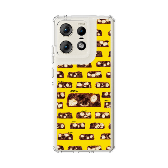 スリムプロテクションケース［ ブラックサンダー - 断面 - 総柄 ］