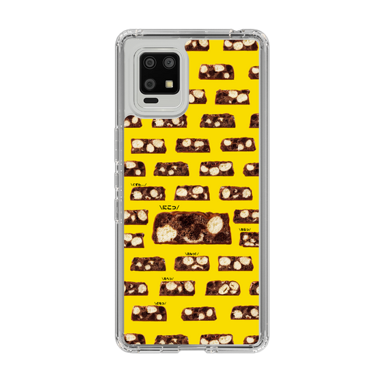 スリムプロテクションケース［ ブラックサンダー - 断面 - 総柄 ］