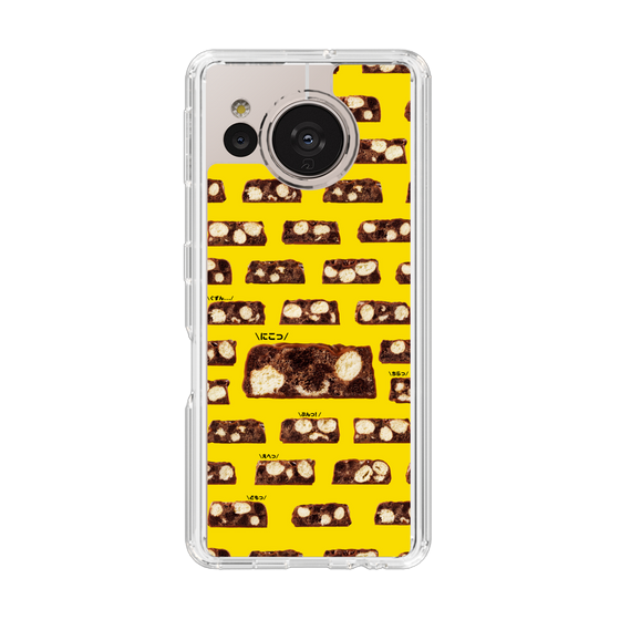 スリムプロテクションケース［ ブラックサンダー - 断面 - 総柄 ］