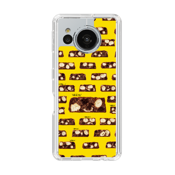 スリムプロテクションケース［ ブラックサンダー - 断面 - 総柄 ］