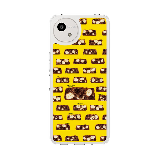 スリムプロテクションケース［ ブラックサンダー - 断面 - 総柄 ］