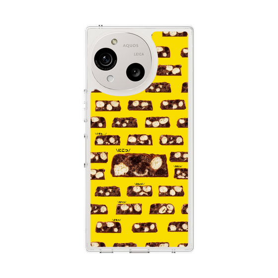 スリムプロテクションケース［ ブラックサンダー - 断面 - 総柄 ］