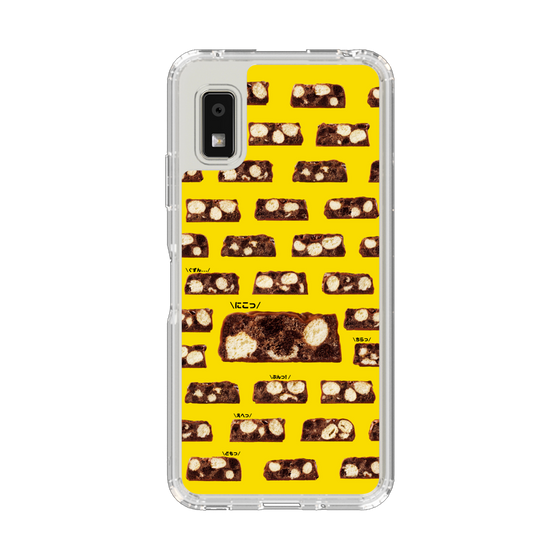 スリムプロテクションケース［ ブラックサンダー - 断面 - 総柄 ］