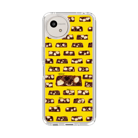 スリムプロテクションケース［ ブラックサンダー - 断面 - 総柄 ］