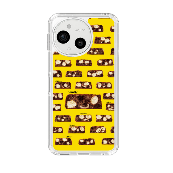 スリムプロテクションケース［ ブラックサンダー - 断面 - 総柄 ］