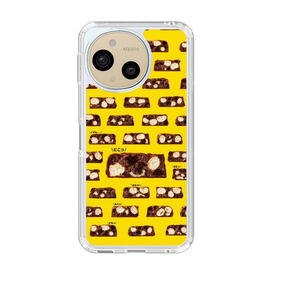 スリムプロテクションケース［ ブラックサンダー - 断面 - 総柄 ］