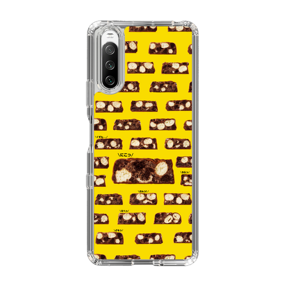 スリムプロテクションケース［ ブラックサンダー - 断面 - 総柄 ］