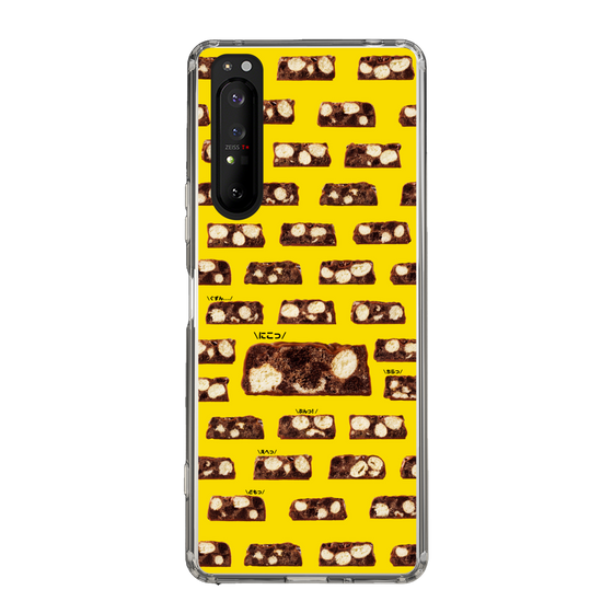 スリムプロテクションケース［ ブラックサンダー - 断面 - 総柄 ］