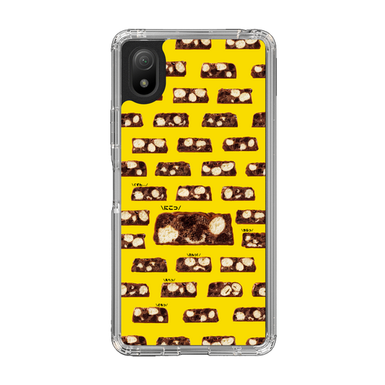 スリムプロテクションケース［ ブラックサンダー - 断面 - 総柄 ］