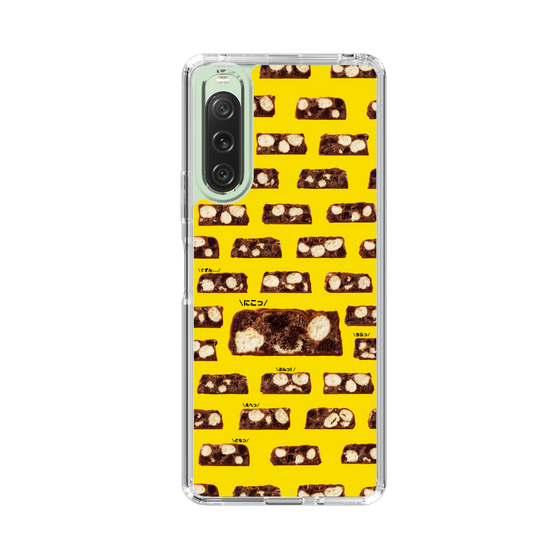 スリムプロテクションケース［ ブラックサンダー - 断面 - 総柄 ］