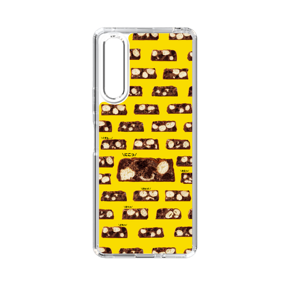 スリムプロテクションケース［ ブラックサンダー - 断面 - 総柄 ］