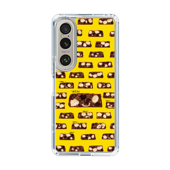 スリムプロテクションケース［ ブラックサンダー - 断面 - 総柄 ］