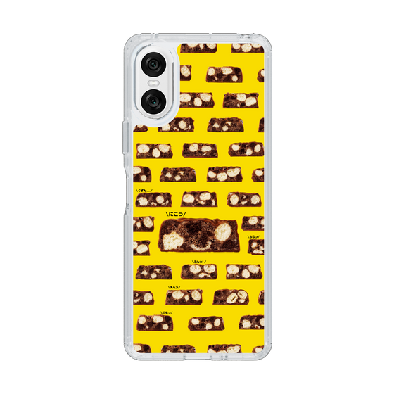 スリムプロテクションケース［ ブラックサンダー - 断面 - 総柄 ］