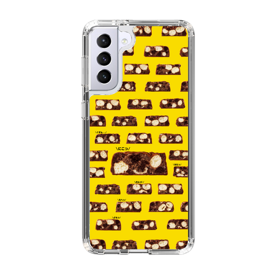 スリムプロテクションケース［ ブラックサンダー - 断面 - 総柄 ］