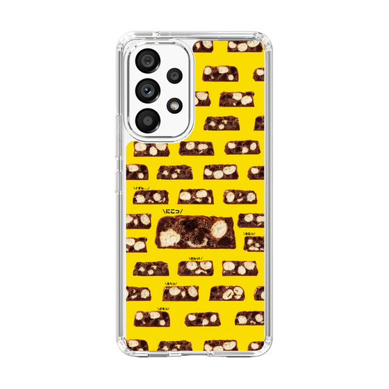 スリムプロテクションケース［ ブラックサンダー - 断面 - 総柄 ］