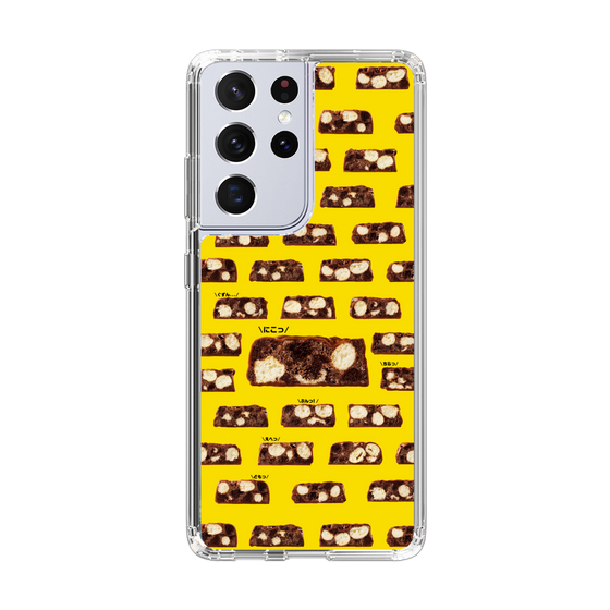 スリムプロテクションケース［ ブラックサンダー - 断面 - 総柄 ］